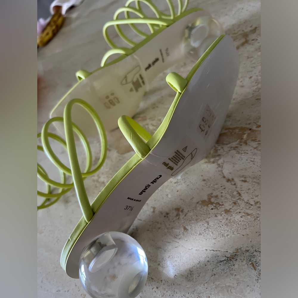 New Cupt Gaia Freya sandals in Moss size 37.5 - Picture 4 of 4